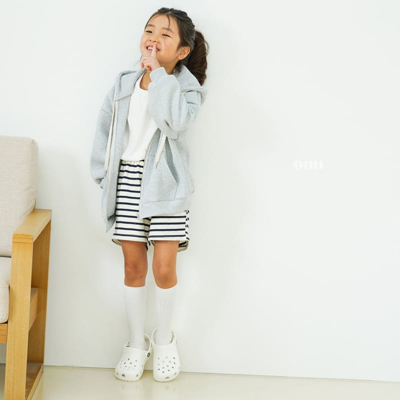 Onu - Korean Children Fashion - #discoveringself - Stripes Shorts - 9