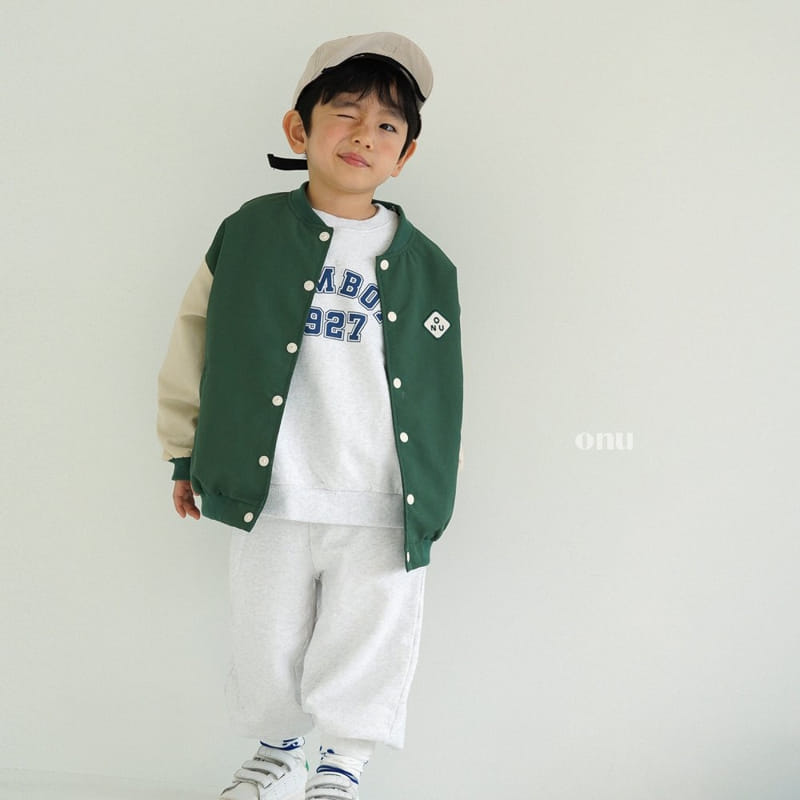 Onu - Korean Children Fashion - #fashionkids - Friends Base Ball Jumper - 9