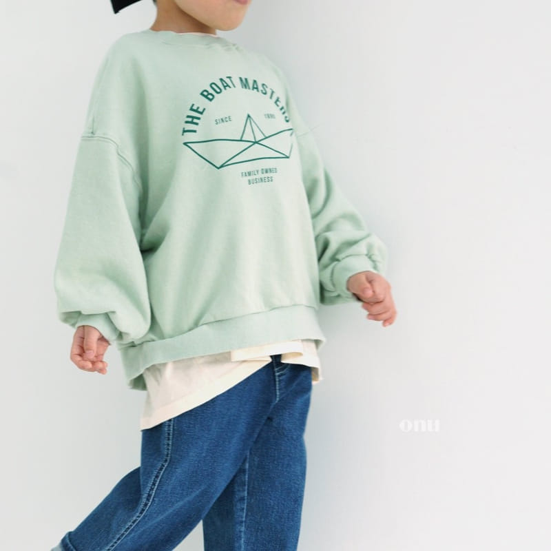 Onu - Korean Children Fashion - #fashionkids - Boat Sweatshirt - 8