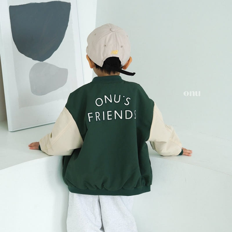 Onu - Korean Children Fashion - #kidsstore - Friends Base Ball Jumper - 11