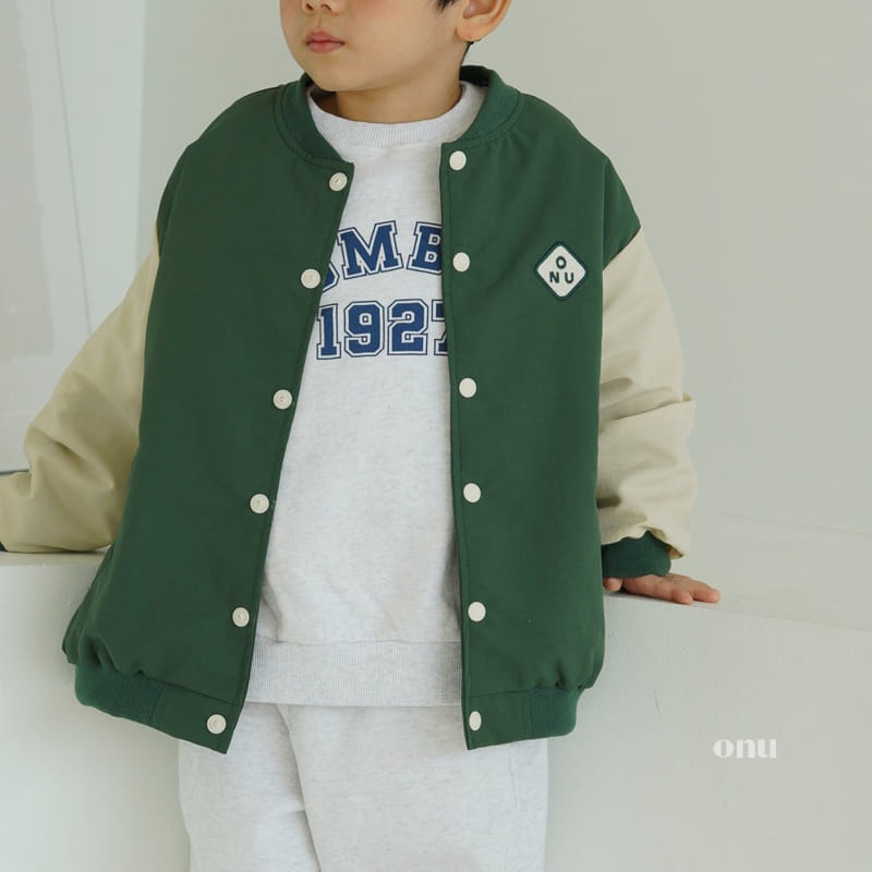 Onu - Korean Children Fashion - #kidzfashiontrend - Friends Base Ball Jumper - 12