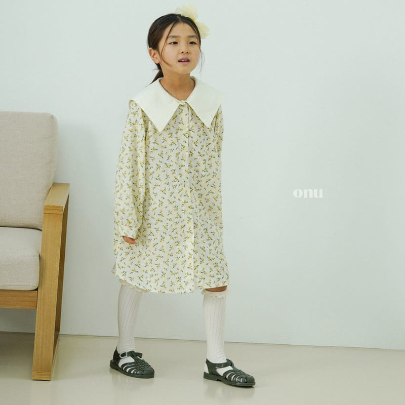 Onu - Korean Children Fashion - #kidzfashiontrend - Flower One-piece - 10