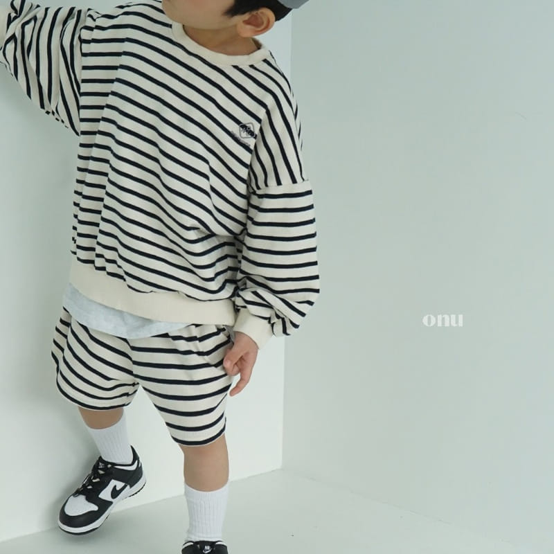 Onu - Korean Children Fashion - #magicofchildhood - Stripes Shorts - 2