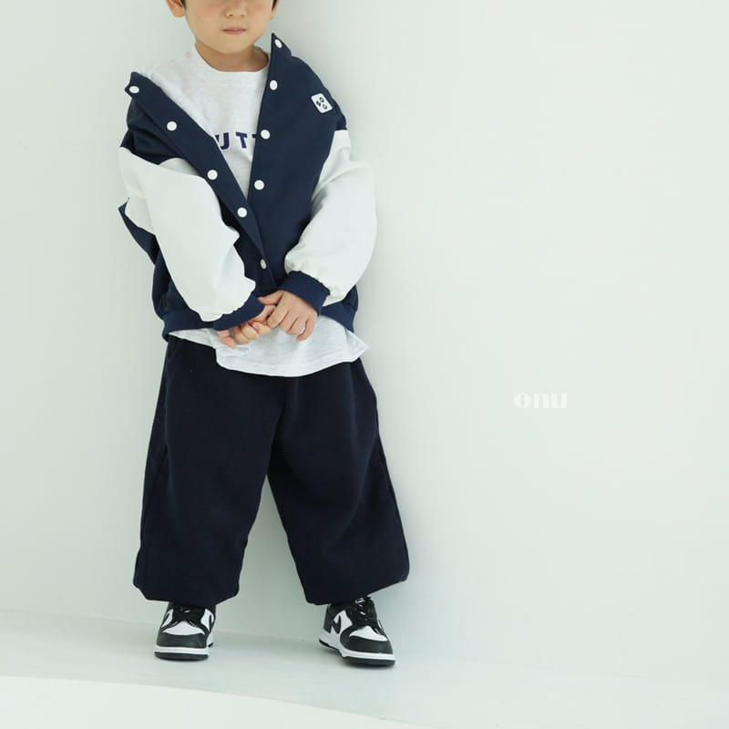 Onu - Korean Children Fashion - #magicofchildhood - Friends Base Ball Jumper