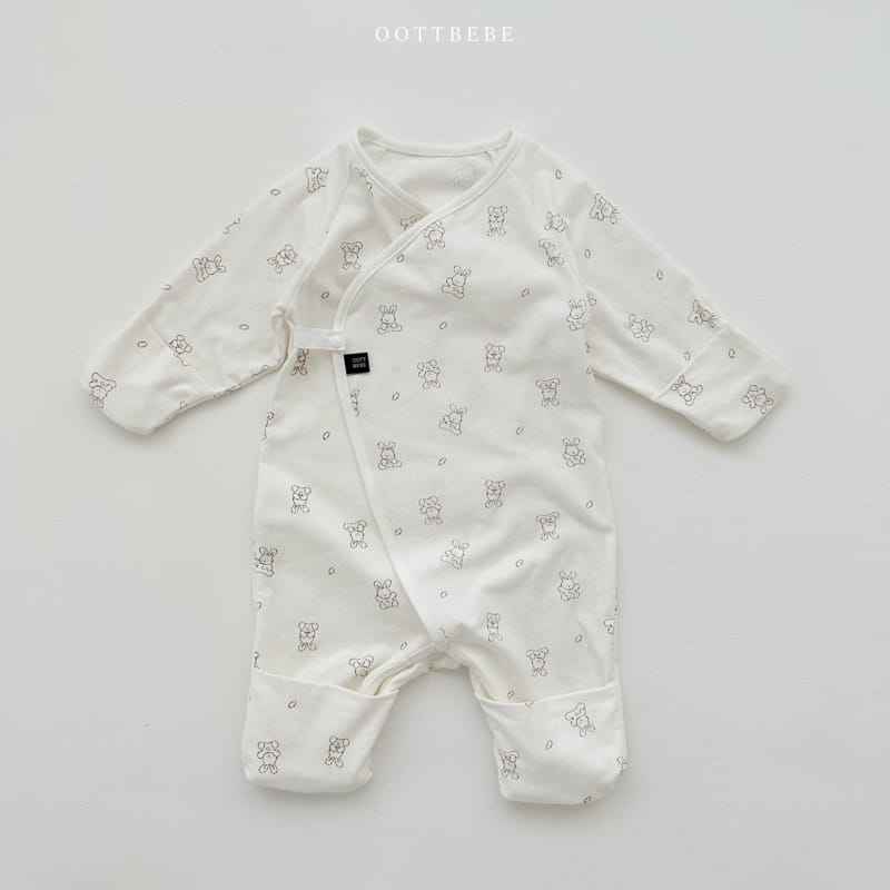 Oott Bebe - Korean Baby Fashion - #babyboutique - Mild Benet Bodysuit - 3