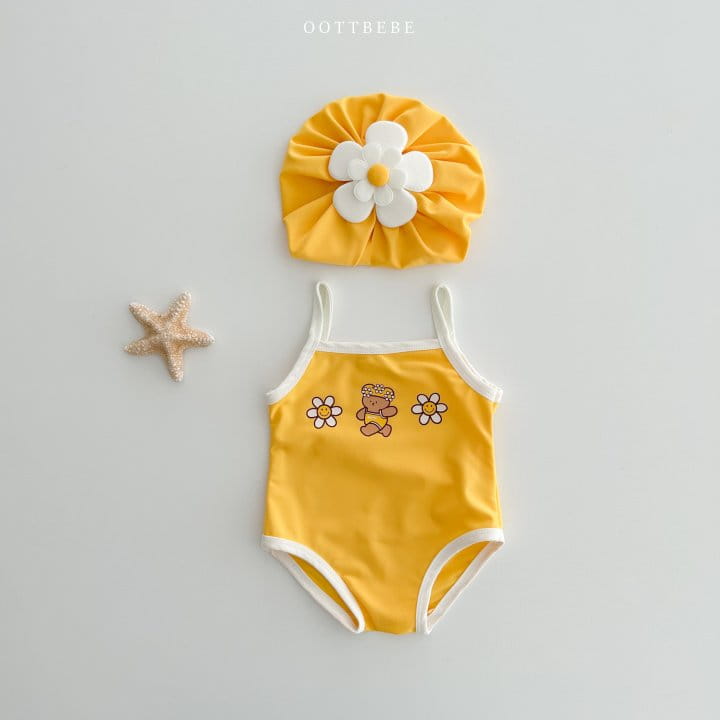 Oott Bebe - Korean Baby Fashion - #babyboutiqueclothing - Daisy Baby Swimwear - 8