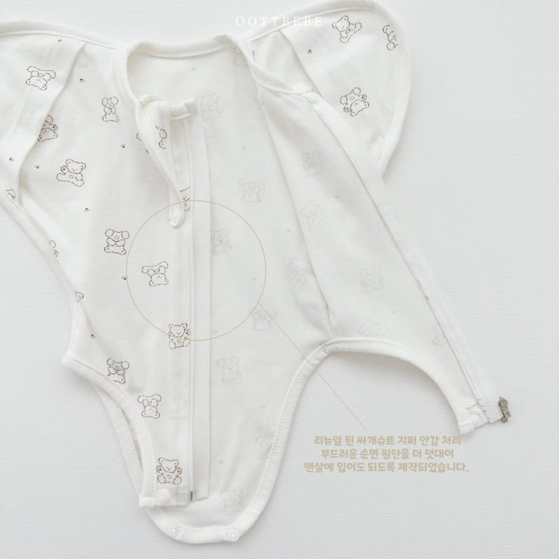 Oott Bebe - Korean Baby Fashion - #babyclothing - Mild Wrapper Bodysuit - 9