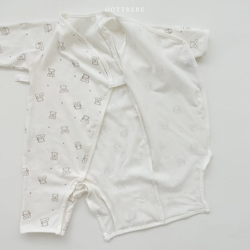 Oott Bebe - Korean Baby Fashion - #babyfashion - Mild Benet Bodysuit - 7