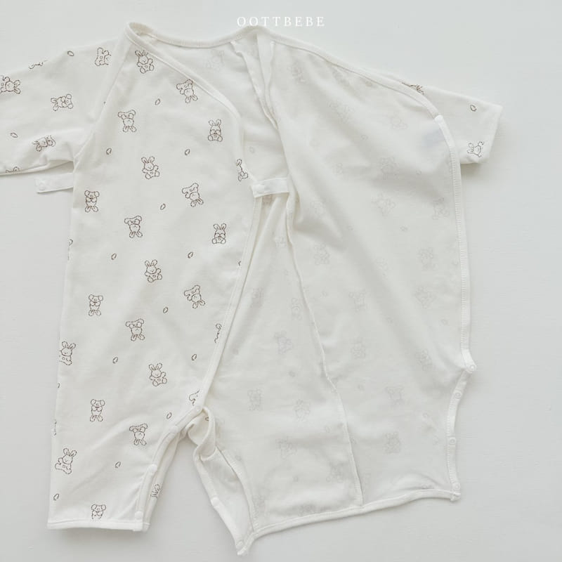 Oott Bebe - Korean Baby Fashion - #babygirlfashion - Mild Benet Bodysuit - 9