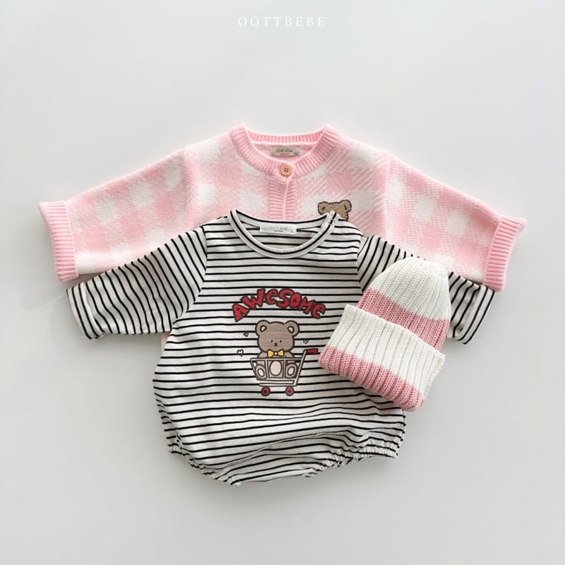 Oott Bebe - Korean Baby Fashion - #babyoutfit - Dessert Piping Bodysuit - 8