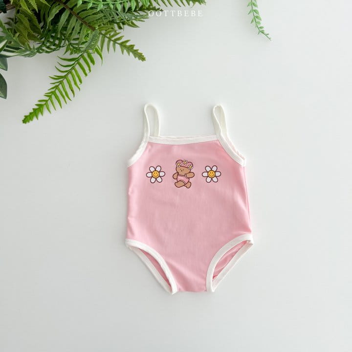 Oott Bebe - Korean Baby Fashion - #babyoutfit - Daisy Baby Swimwear - 2