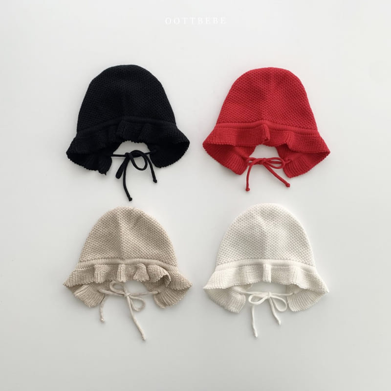 Oott Bebe - Korean Baby Fashion - #onlinebabyshop - Knit Bonnet 3m~2y - 12