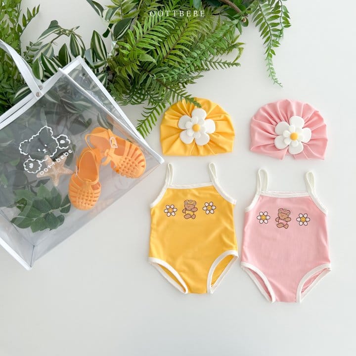 Oott Bebe - Korean Baby Fashion - #onlinebabyshop - Daisy Baby Swimwear - 5