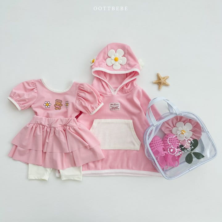 Oott Bebe - Korean Children Fashion - #Kfashion4kids - Daisy Beach Gawn - 2