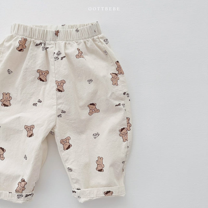 Oott Bebe - Korean Children Fashion - #childofig - Bonjour Pants - 6