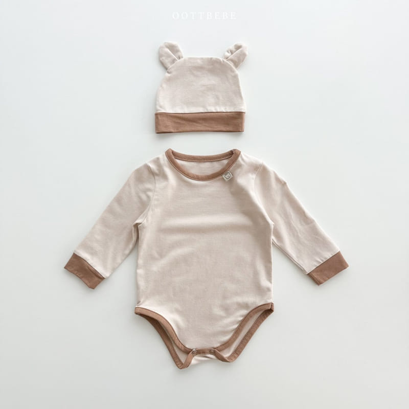 Oott Bebe - Korean Children Fashion - #childofig - Sticky Bear Bonnet - 7