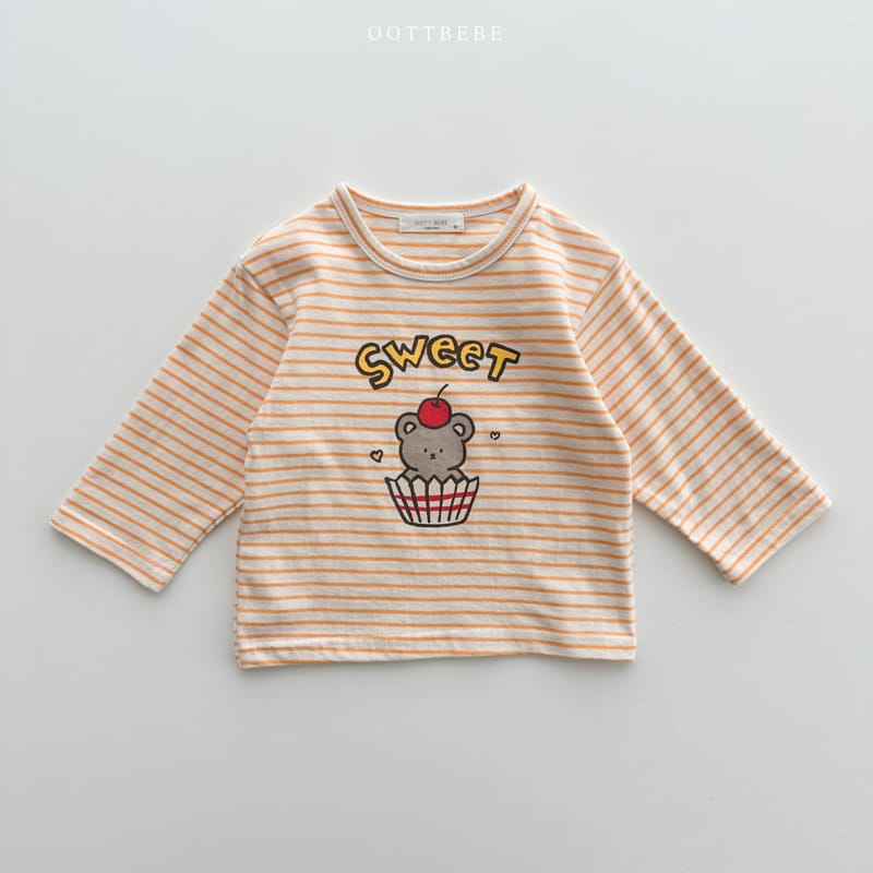 Oott Bebe - Korean Children Fashion - #discoveringself - Dessert Piping Tee - 3