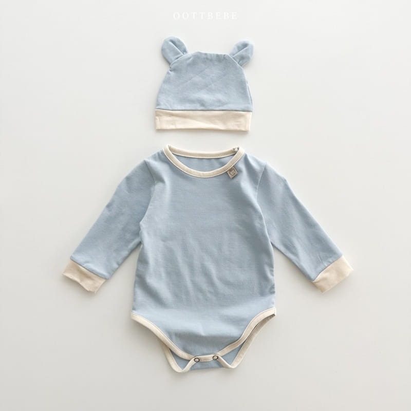 Oott Bebe - Korean Children Fashion - #fashionkids - Sticky Bear Bonnet - 11