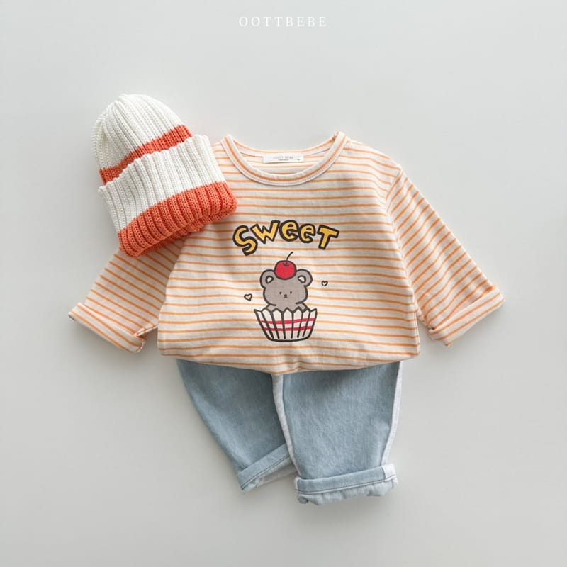 Oott Bebe - Korean Children Fashion - #kidzfashiontrend - Dessert Piping Tee - 7