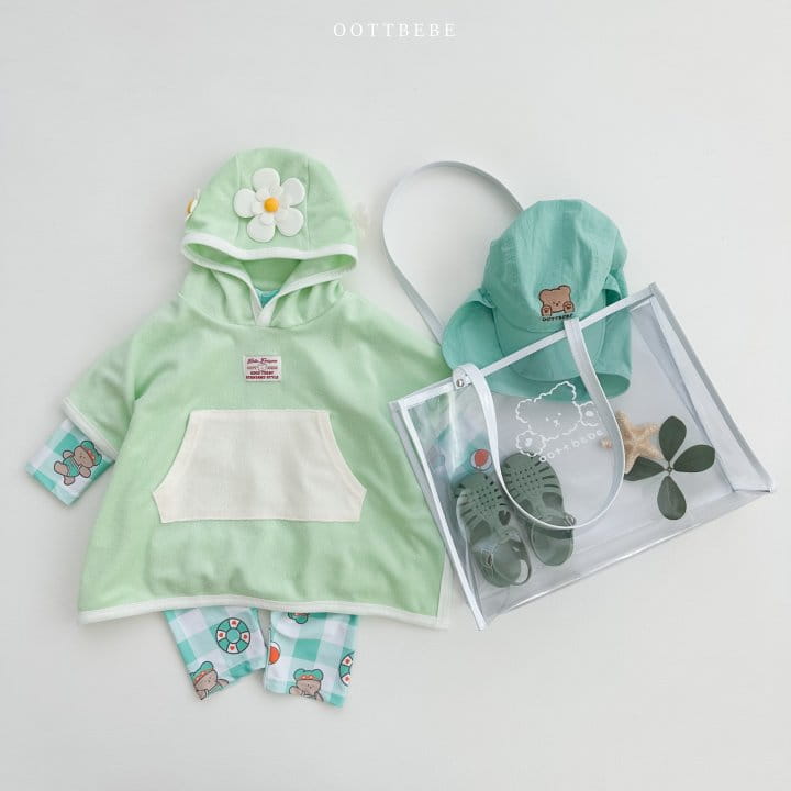 Oott Bebe - Korean Children Fashion - #littlefashionista - Daisy Beach Gawn - 4