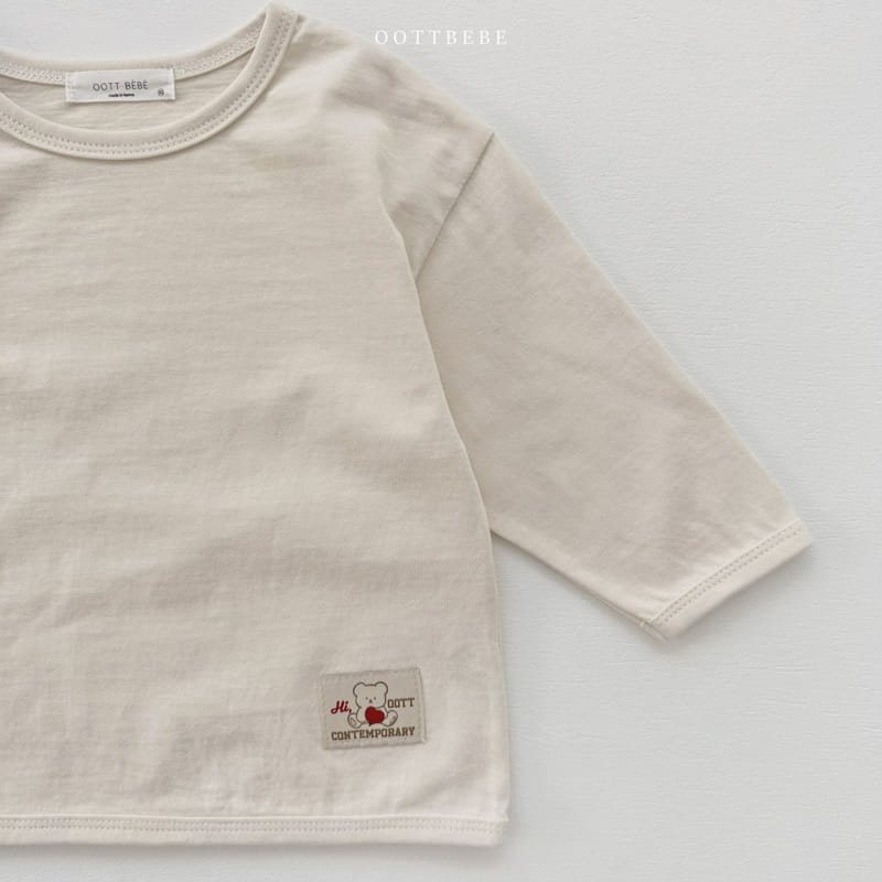 Oott Bebe - Korean Children Fashion - #todddlerfashion - Bio Silket Tee - 12