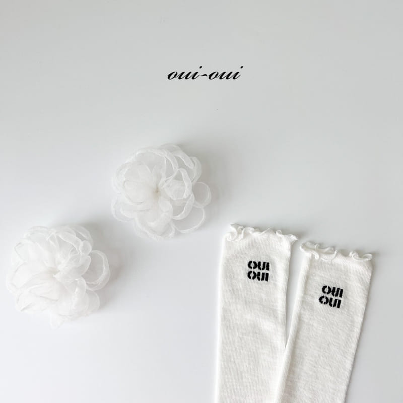 Oui Oui - Korean Baby Fashion - #babygirlfashion - Butter Ni Hao Socks - 3