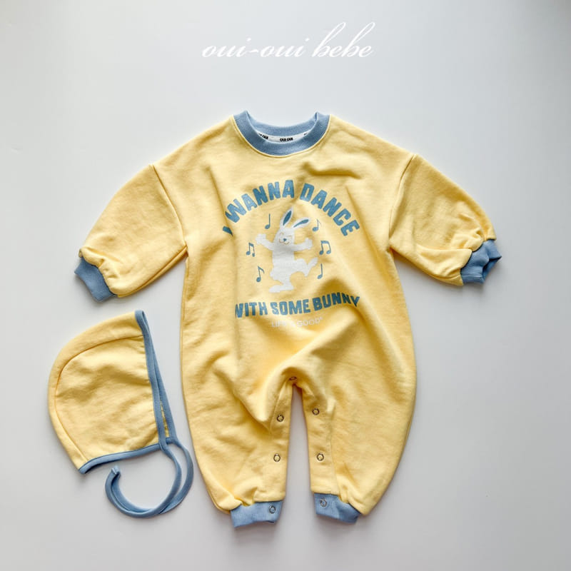 Oui Oui - Korean Baby Fashion - #babylifestyle - Bunny Bodysuit - 4