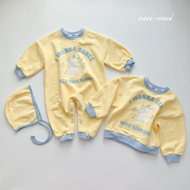 Oui Oui - Korean Baby Fashion - #babyoutfit - Bunny Bodysuit - 6