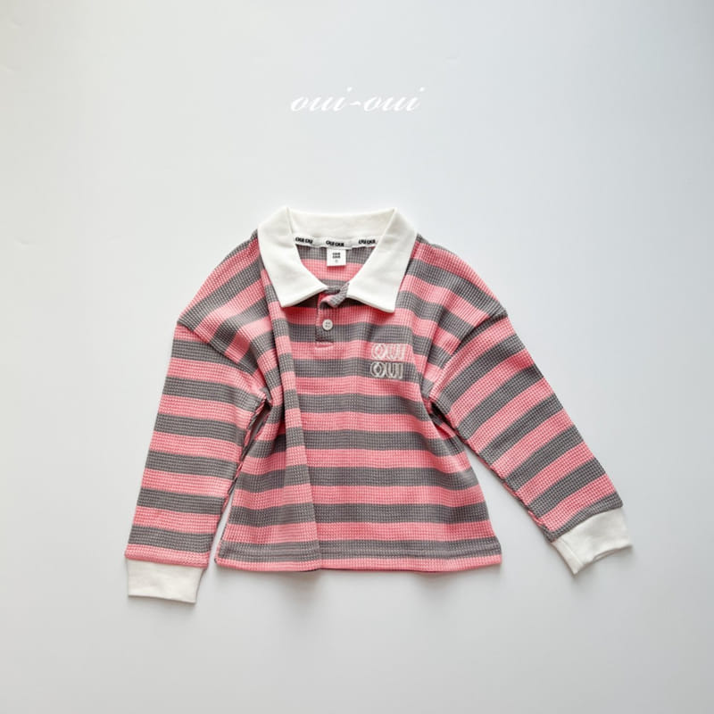 Oui Oui - Korean Children Fashion - #littlefashionista - Yam Collar Tee - 3