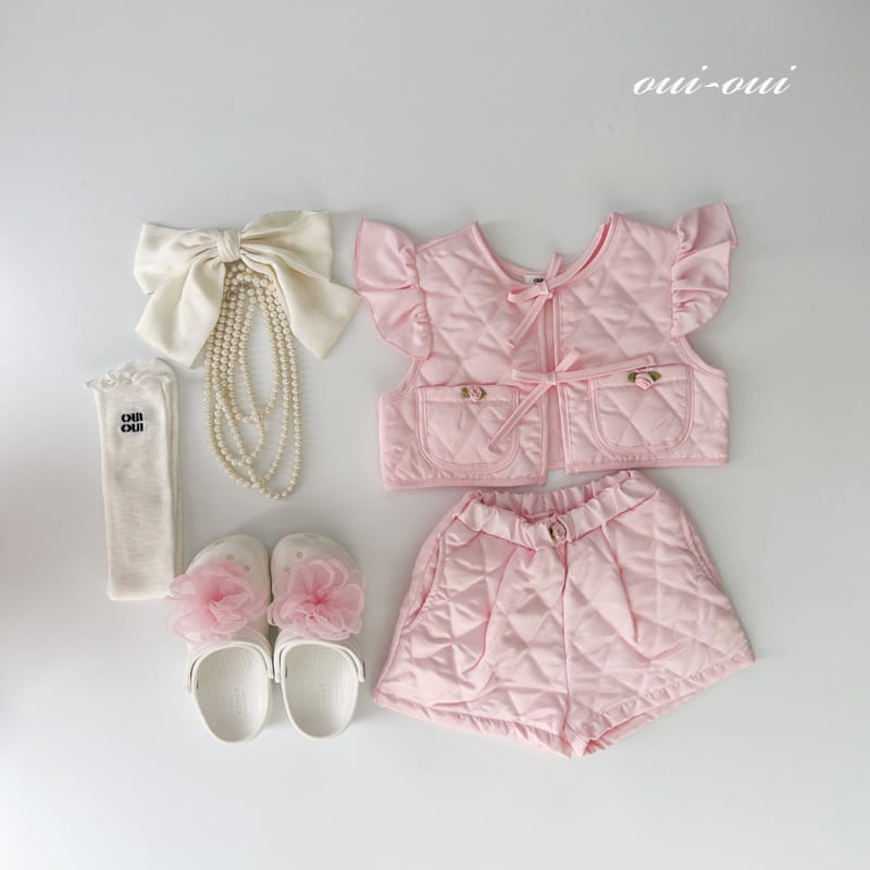 Oui Oui - Korean Children Fashion - #littlefashionista - Glow Top Bottom Set - 10