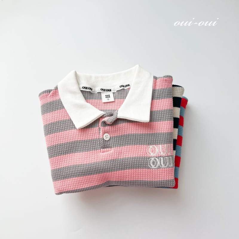 Oui Oui - Korean Children Fashion - #littlefashionista - Yam Collar Tee - 4