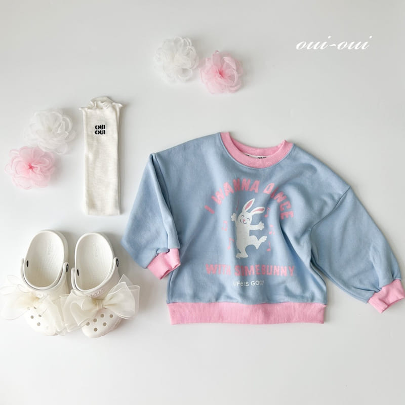 Oui Oui - Korean Children Fashion - #minifashionista - Bunny Sweatshirt - 6