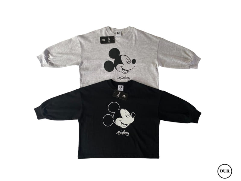 Our - Korean Children Fashion - #kidzfashiontrend - Plain Mickey Tee