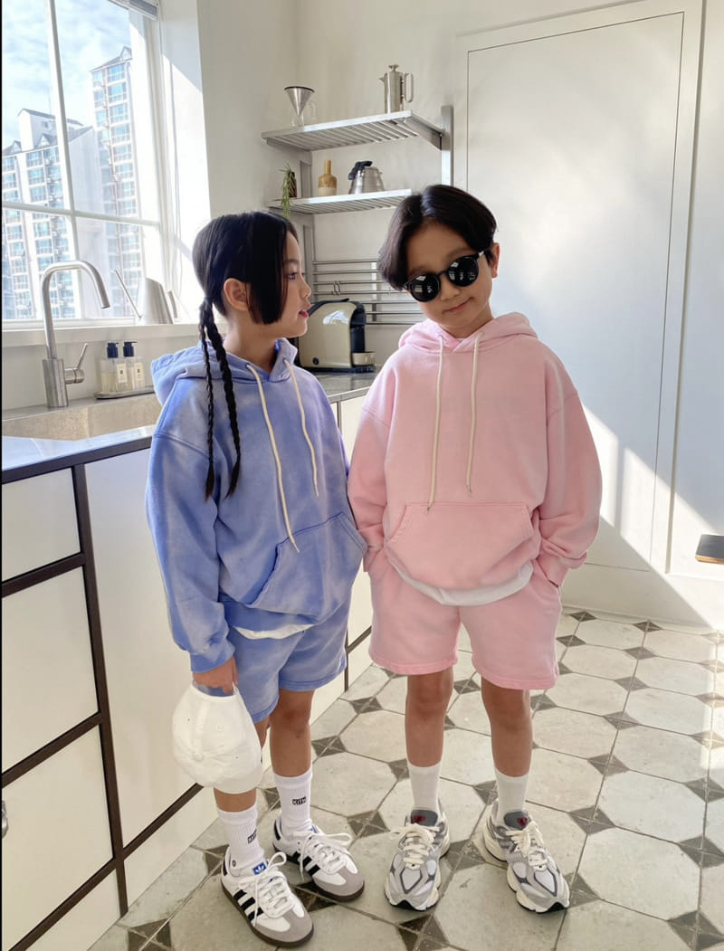 Our - Korean Children Fashion - #magicofchildhood - Fade Hoody Top Bottom Set - 10