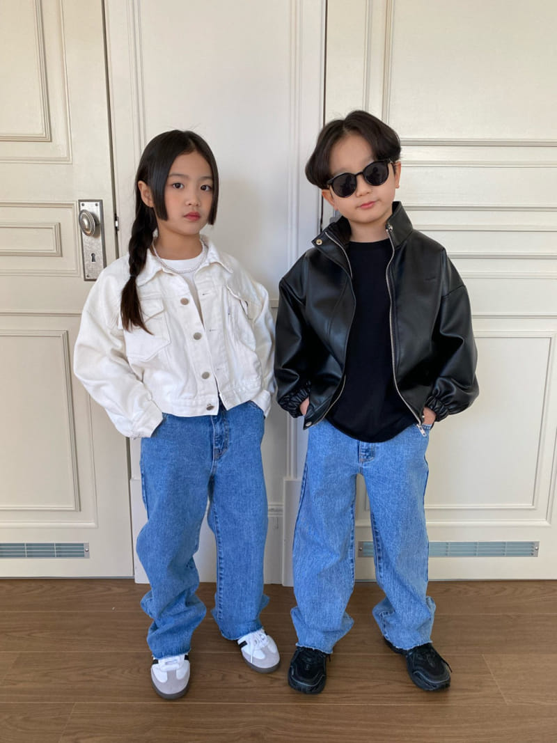 Our - Korean Children Fashion - #minifashionista - Code Cutting Jeans - 9