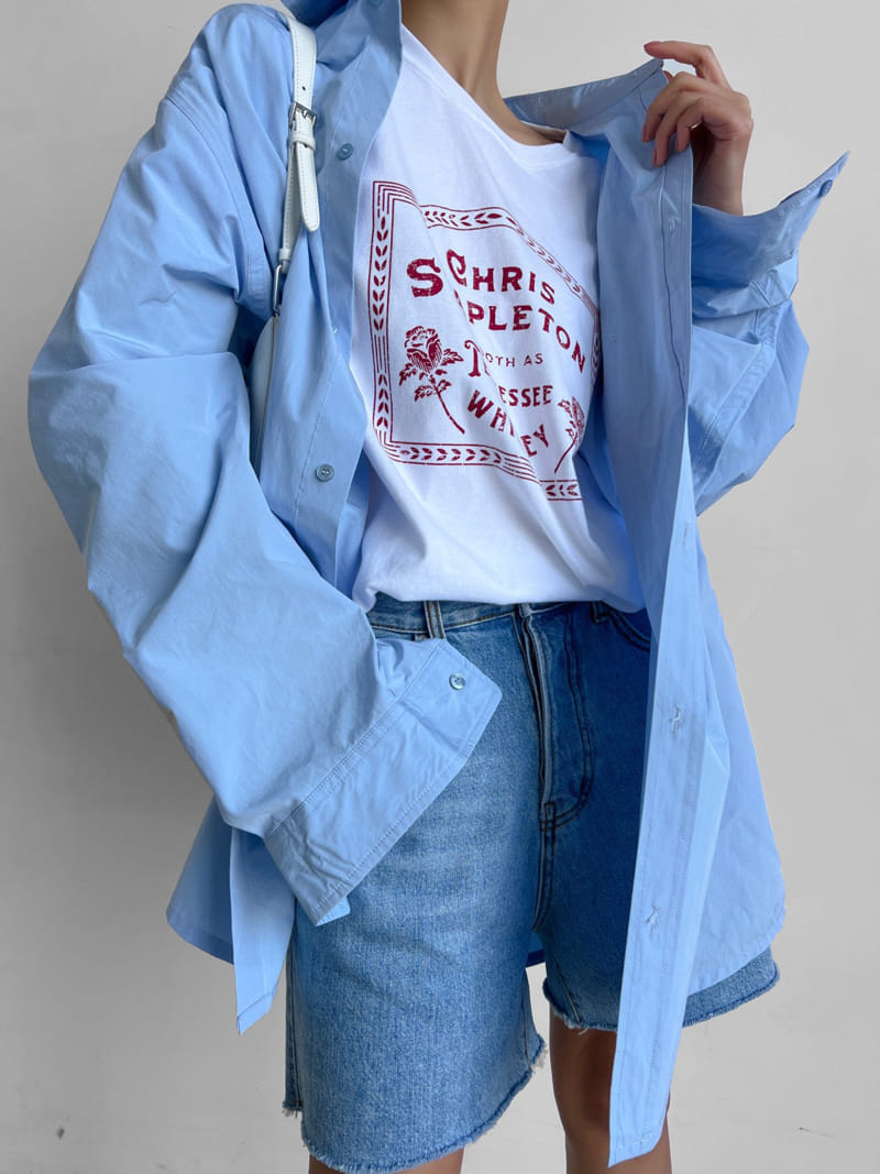 Paper Moon - Korean Women Fashion - #momslook - Vintage Tee