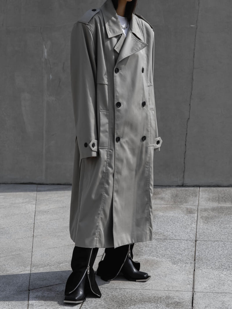 Paper Moon - Korean Women Fashion - #momslook - Padded Trench Coat - 4