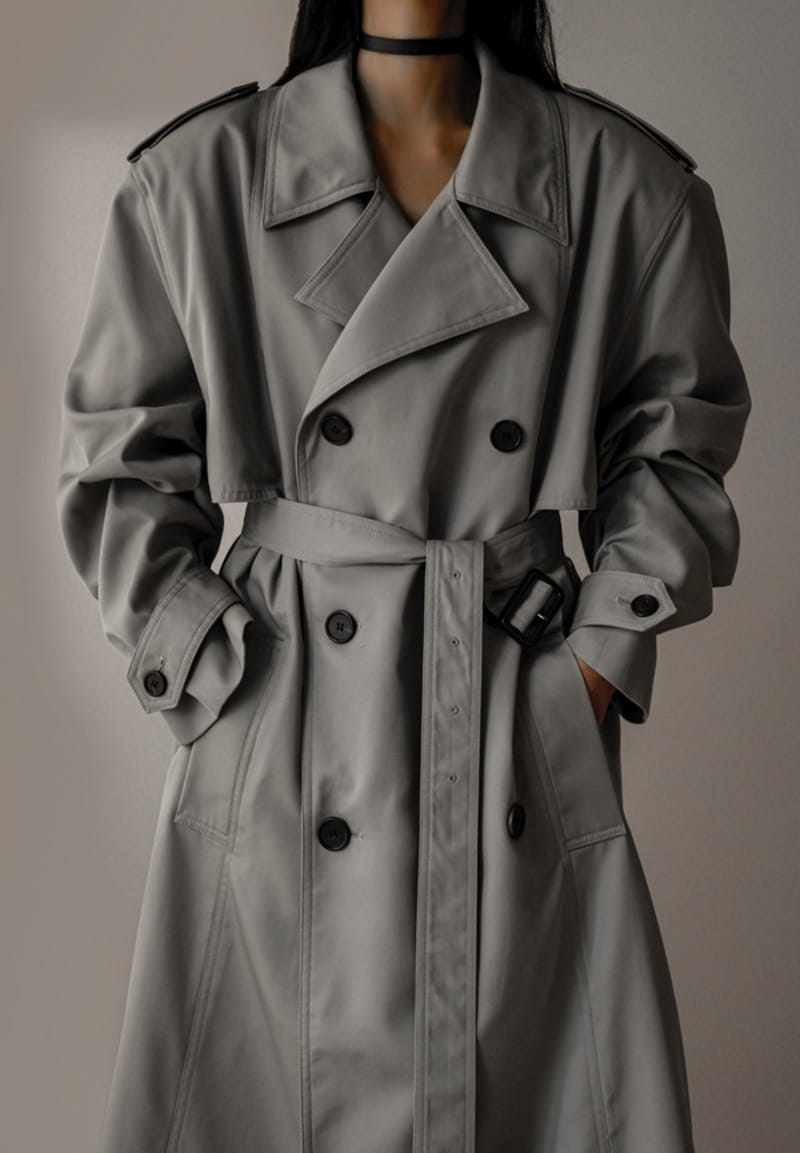 Paper Moon - Korean Women Fashion - #romanticstyle - Padded Trench Coat - 11