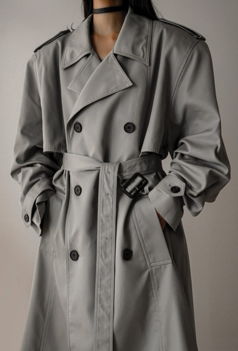 Paper Moon - Korean Women Fashion - #shopsmall - Padded Trench Coat - 12