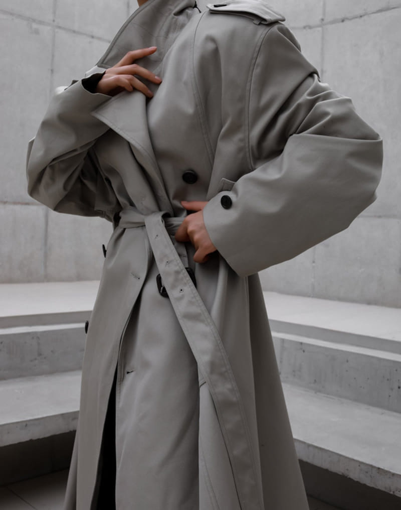 Paper Moon - Korean Women Fashion - #womensfashion - Padded Trench Coat - 6