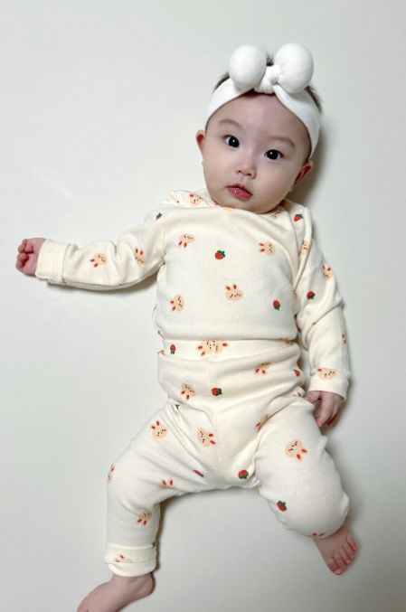 Party Kids - Korean Baby Fashion - #babyootd - Strawberry Rabbit Easywear  - 11