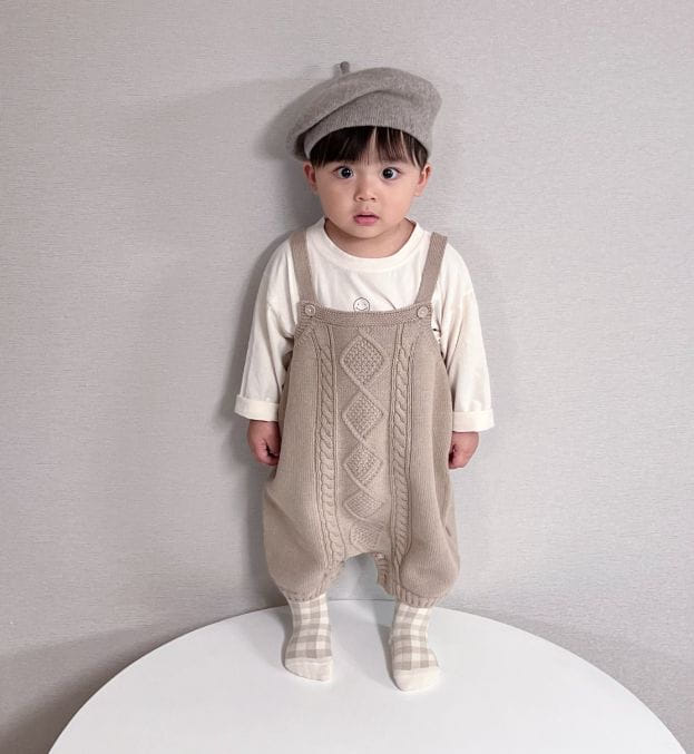 Party Kids - Korean Baby Fashion - #babyoutfit - Bebe Single Tee