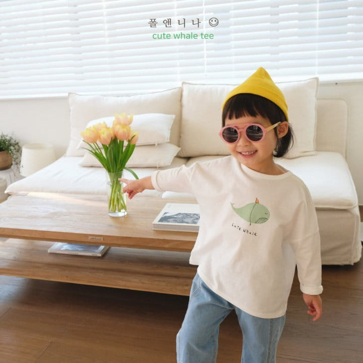 Paul & Nina - Korean Children Fashion - #Kfashion4kids - Cut Dolphin Tee - 6