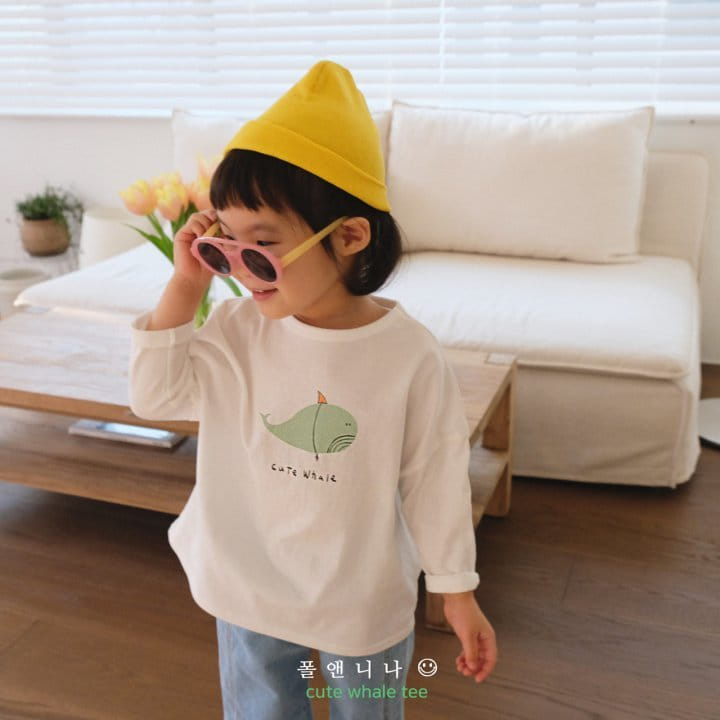 Paul & Nina - Korean Children Fashion - #kidsshorts - Cut Dolphin Tee - 3