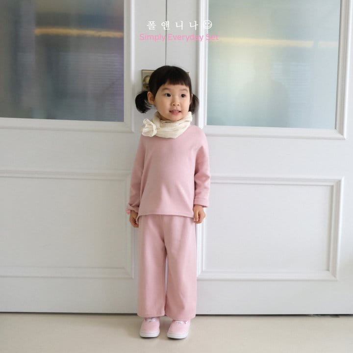 Paul & Nina - Korean Children Fashion - #kidsstore - Simply Everyday Top Bottom Set - 5