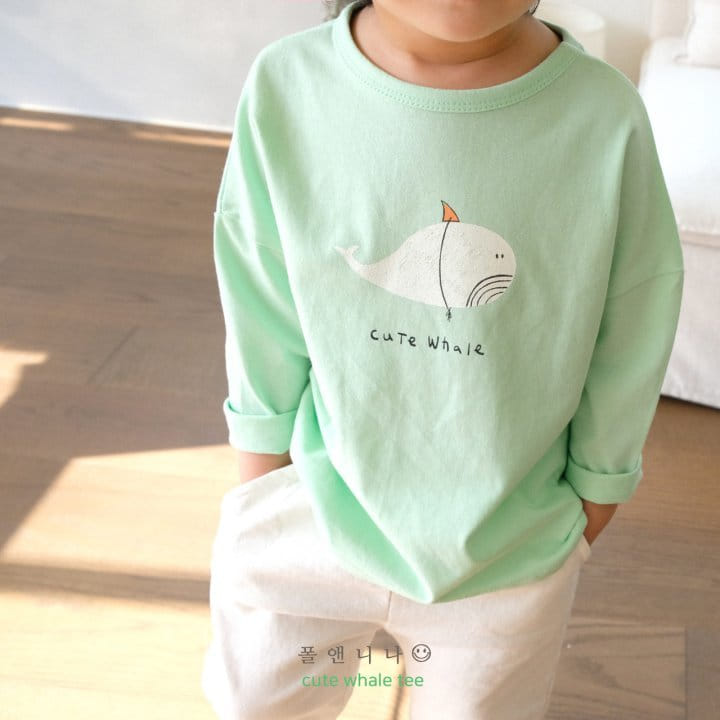 Paul & Nina - Korean Children Fashion - #prettylittlegirls - Cut Dolphin Tee - 10