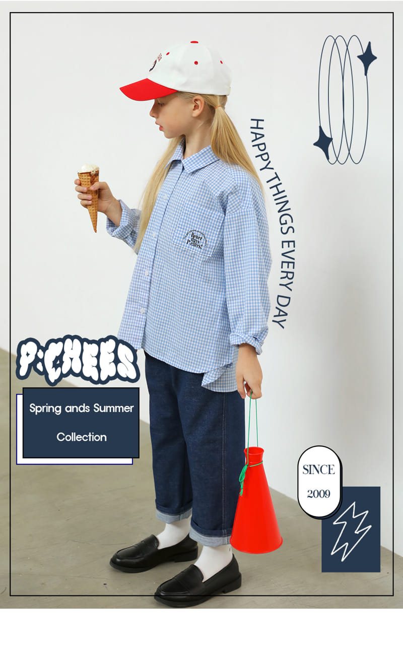 Peach-Cream - Korean Junior Fashion - #childofig - Lobent Shirt