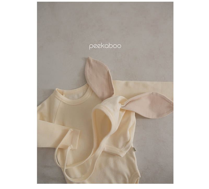 Peekaboo - Korean Baby Fashion - #babyoutfit - Barnie Bonnet - 4