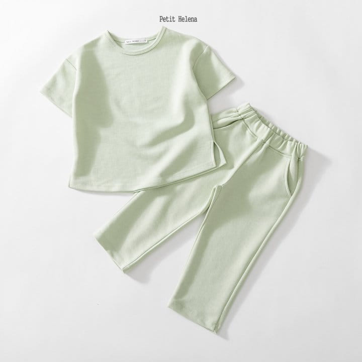 Petit Helena - Korean Children Fashion - #childofig - Clare Top Bottom Set - 3