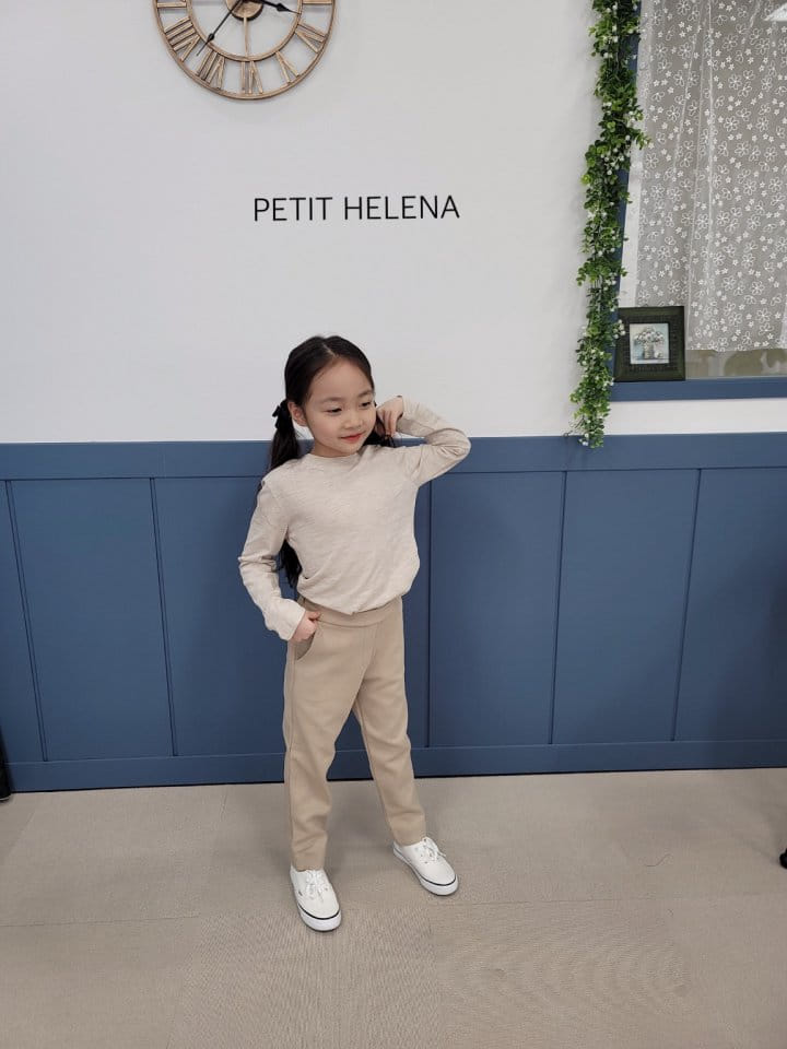 Petit Helena - Korean Children Fashion - #kidzfashiontrend - Terry Sluv Tee - 12